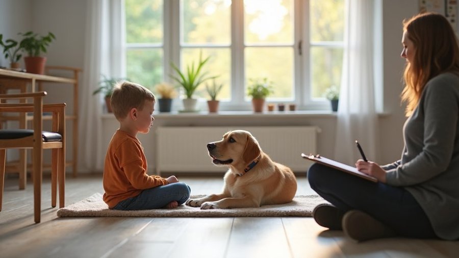 Pies i dzieci z autyzmem — co nauka naprawdę mówi o dogoterapii