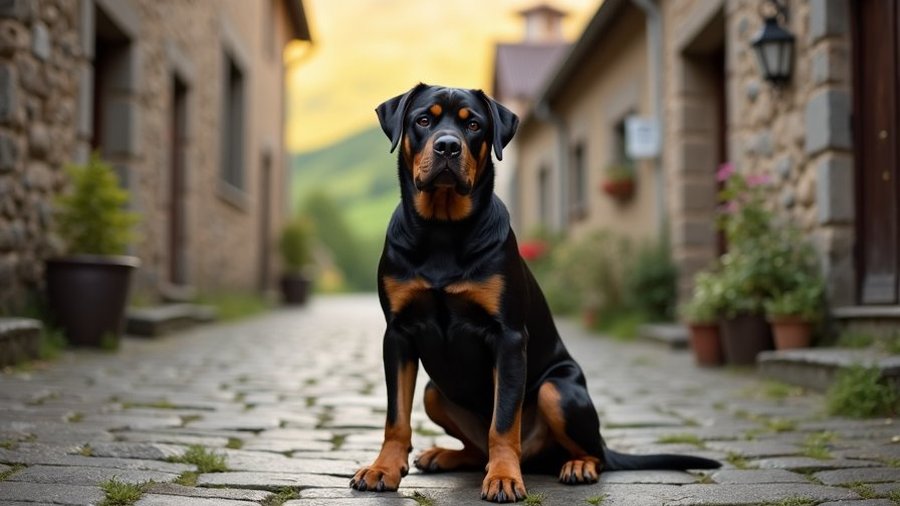 Rottweiler — historia psa rzeźników z Rottweil, który szedł z legionami Rzymu