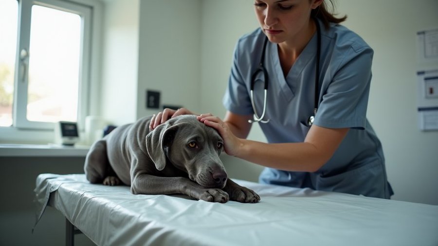 Pies nagle się przewraca i kręci głową — syndrom przedsionkowy u starszego psa
