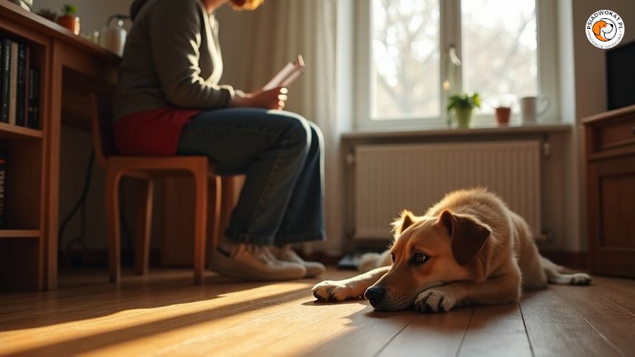 Teoria przywiązania u psa — dlaczego chodzi za Tobą krok w krok