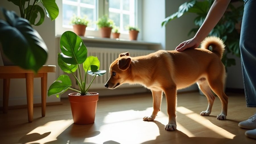 Monstera, filodendron, oleander, cyklamen — połowa popularnych roślin domowych jest trująca dla psów. Przegląd toksyn, objawów i pierwszej pomocy oparty na aktualnych danych weterynaryjnych.